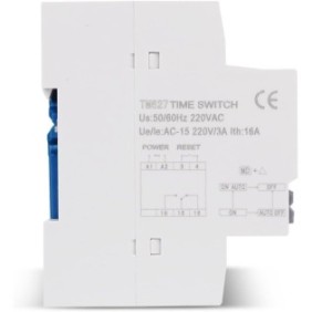 Temporizator (12VDC/AC), programabil 1 secundă până la 99 de ore Releu de timp pentru ciclu automat infinit